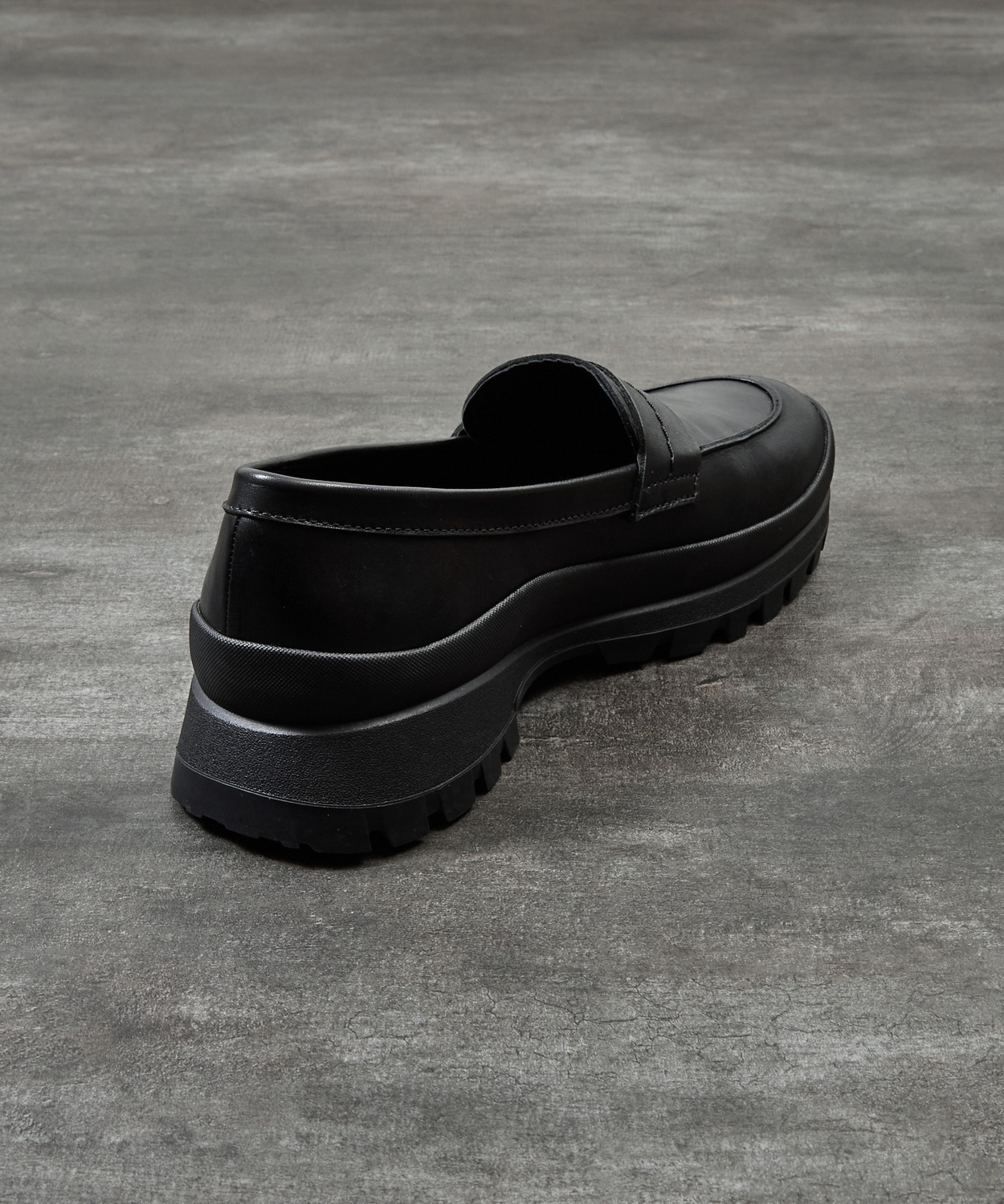 Мужские кожаные лоферы PADRONE с Vibram Sole PU8840-2002 чёрные — фото 3