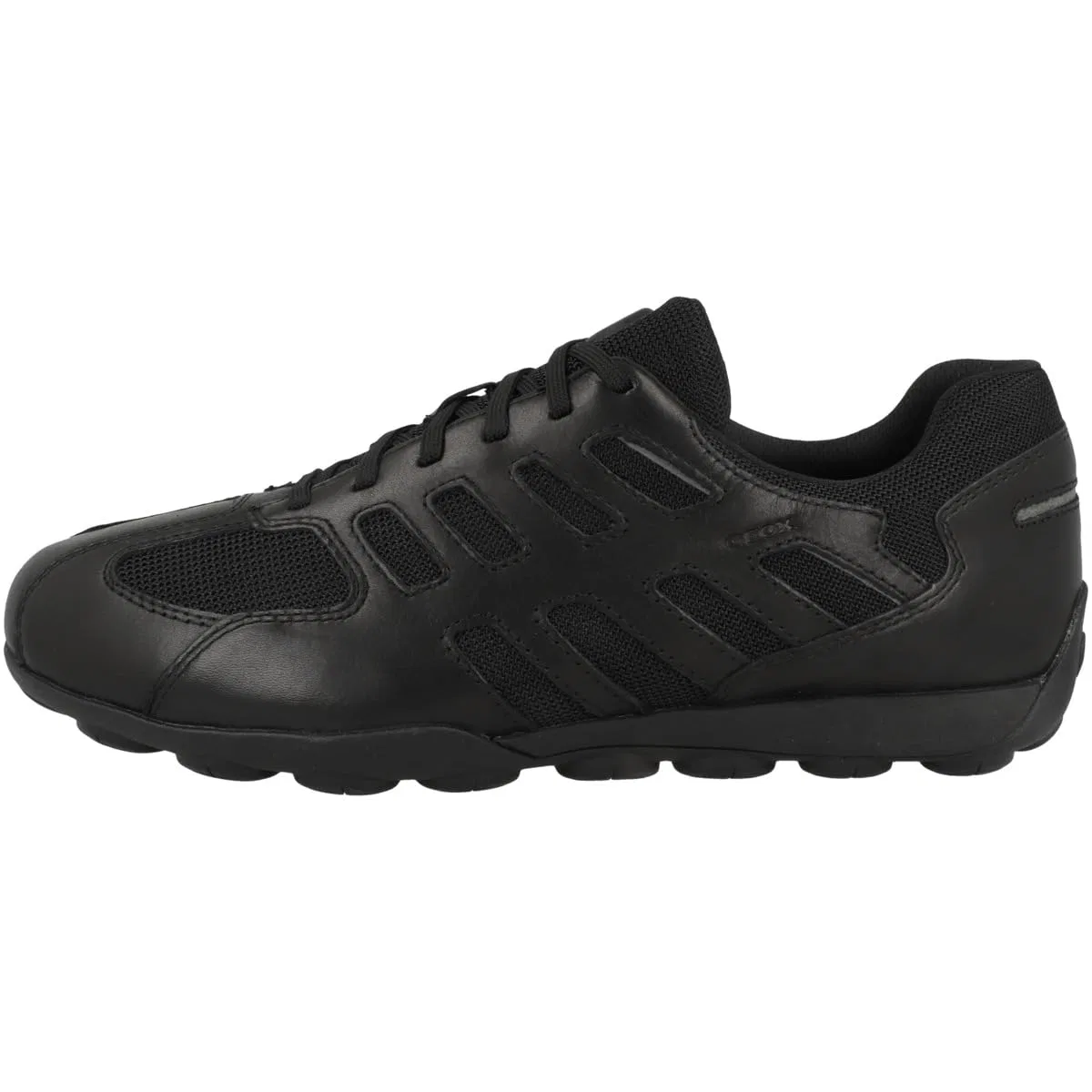 Детские кроссовки для мальчиков дышащие U Snake 2.0 A Geox, Black