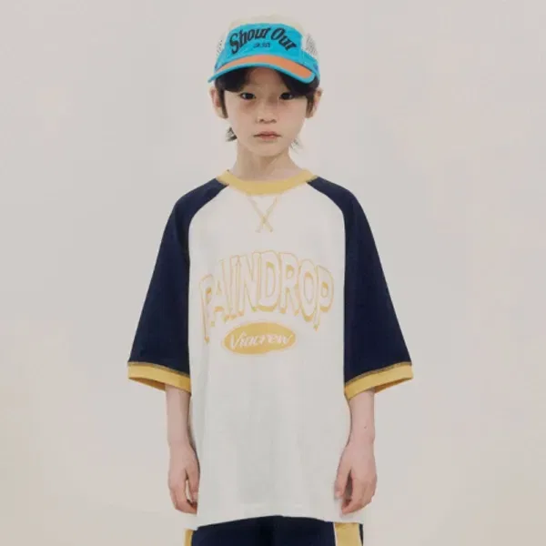 Футболка реглан Raindrop, Viaseptember, Navy