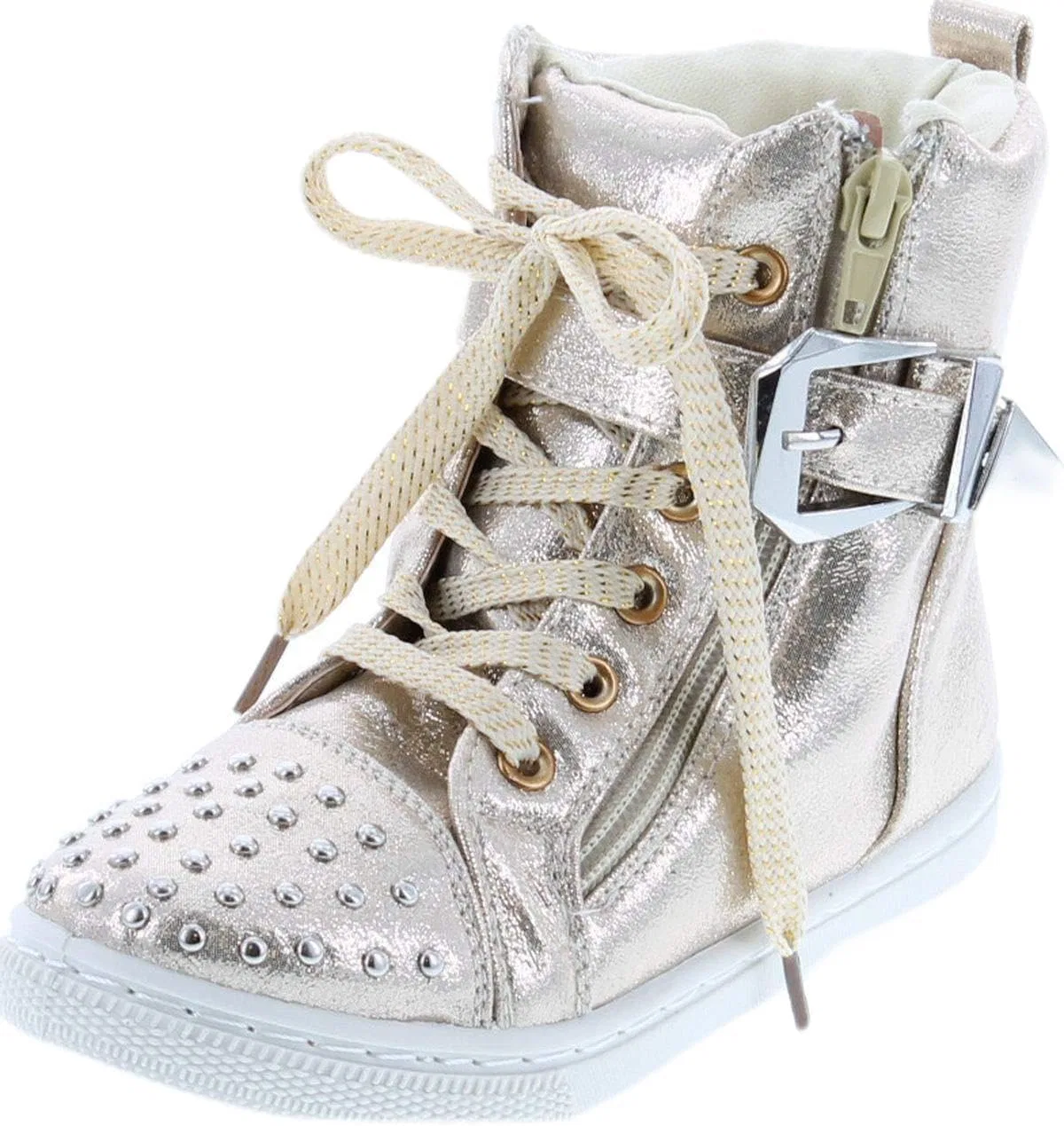 Детские кроссовки для девочек Ariel-03 Static Footwear, Gold