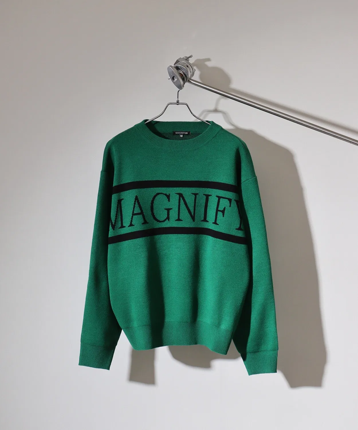 Детский свитер с длинным рукавомSUGGESTION, Green