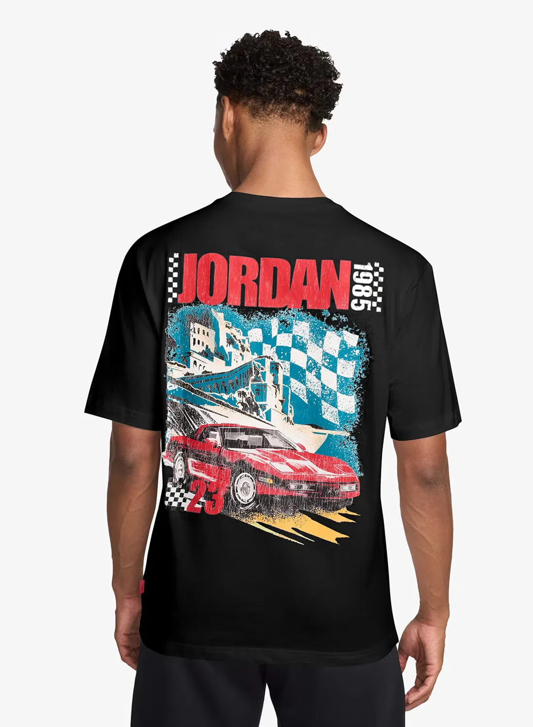 Футболка с принтом Break auto 85 Jordan, черный — фото 2
