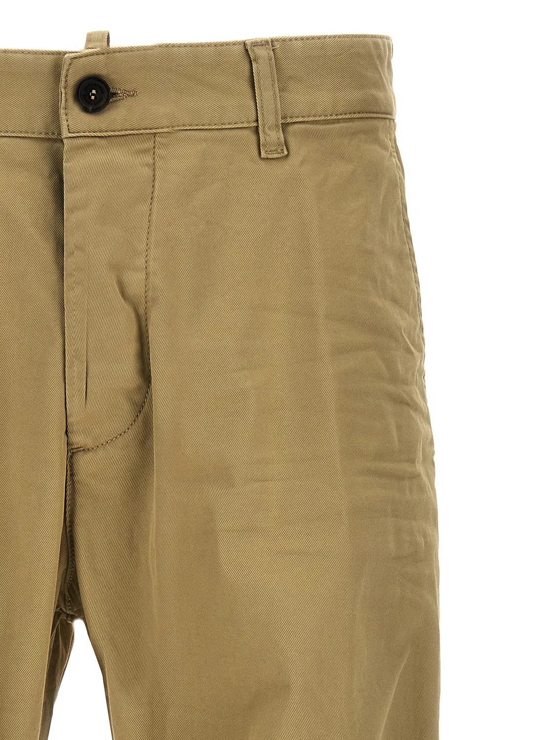 Мужские брюки чинос с эластаном, Dsquared2, Beige — фото 3