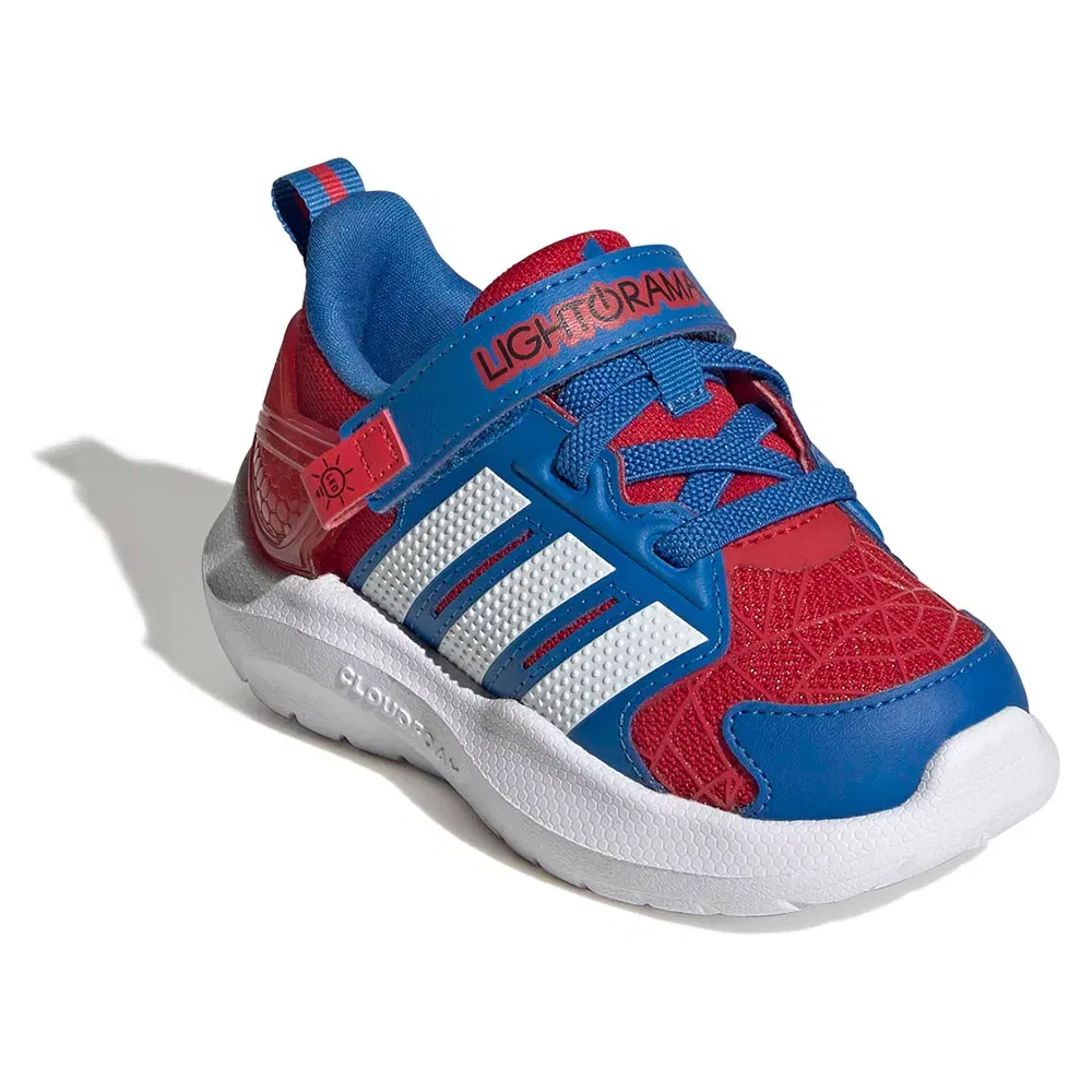 Кроссовки детские Spider-Man Lightorama Adidas, красный — фото 2