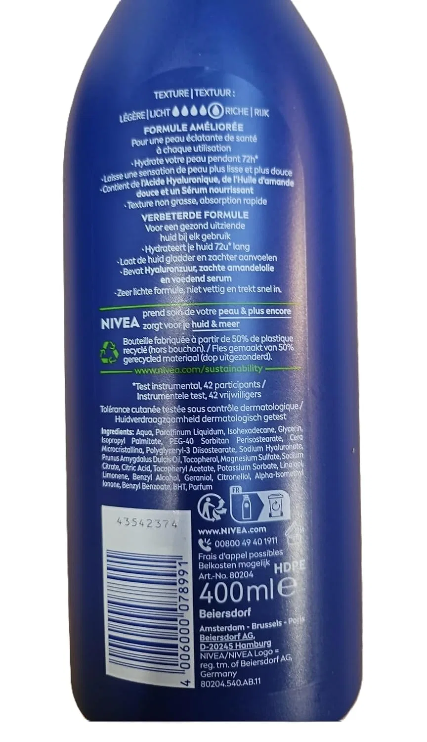 Лосьон для тела Nourissant 5-in-1 Care NIVEA, 400 мл