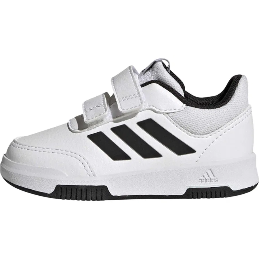 Кроссовки с липучками Sportswear GW1988 Tensaur Hook and Loop Shoes adidas, Бело-черный — фото 3