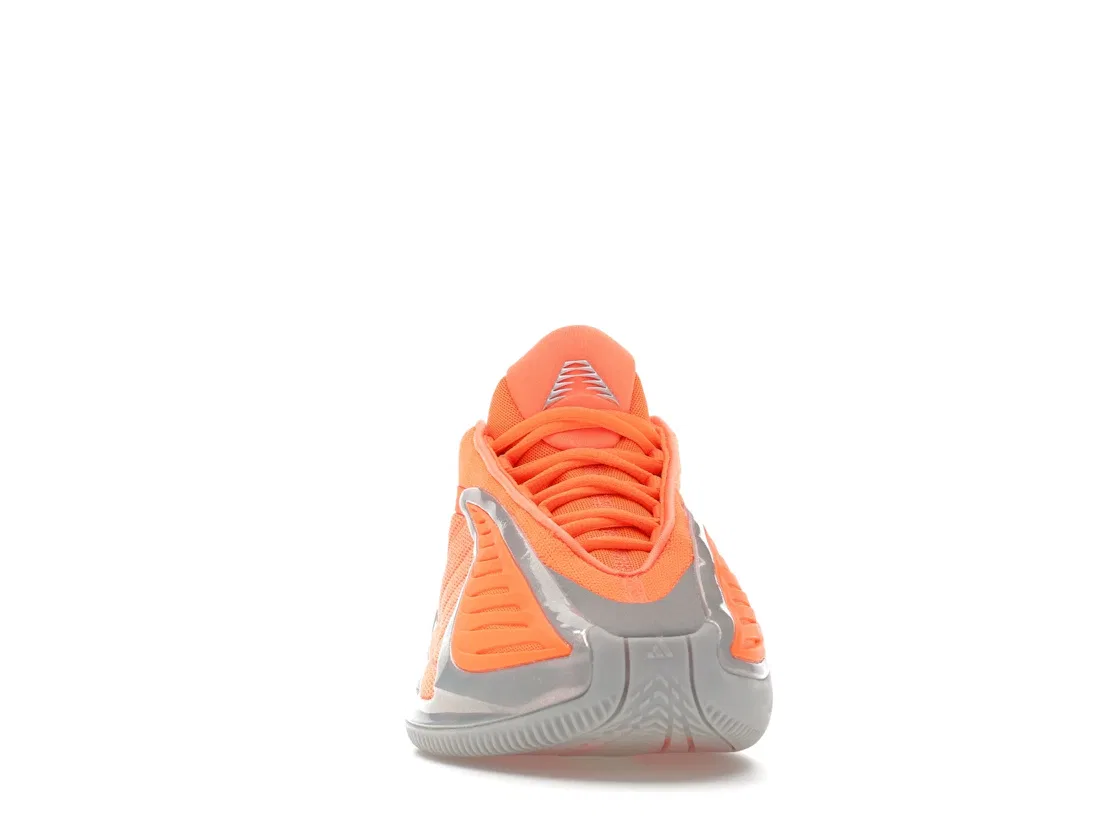 Детские кроссовки для мальчиков с длинным шнурком Adidas AE 2, Lucid Orange/Silver Metallic/Grey One — фото 2