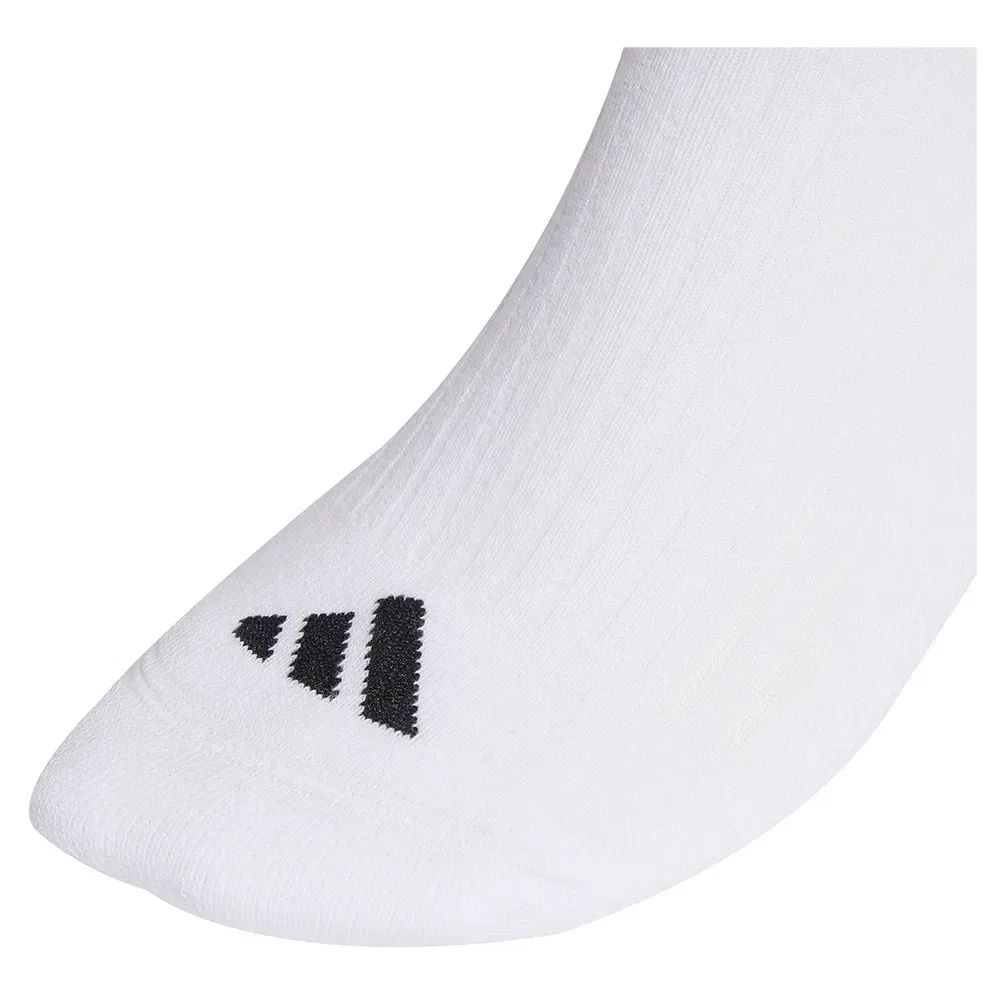Носки хлопковые Cushioned Essentials 3 пары Adidas, белый — фото 3