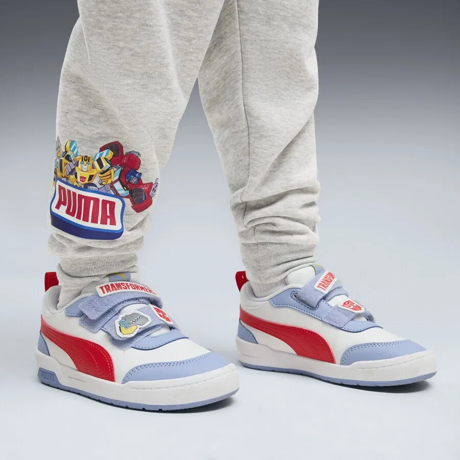 Кроссовки PUMA 'Puma x Transformers Multiflex 2 SL' белого цвета — фото 2