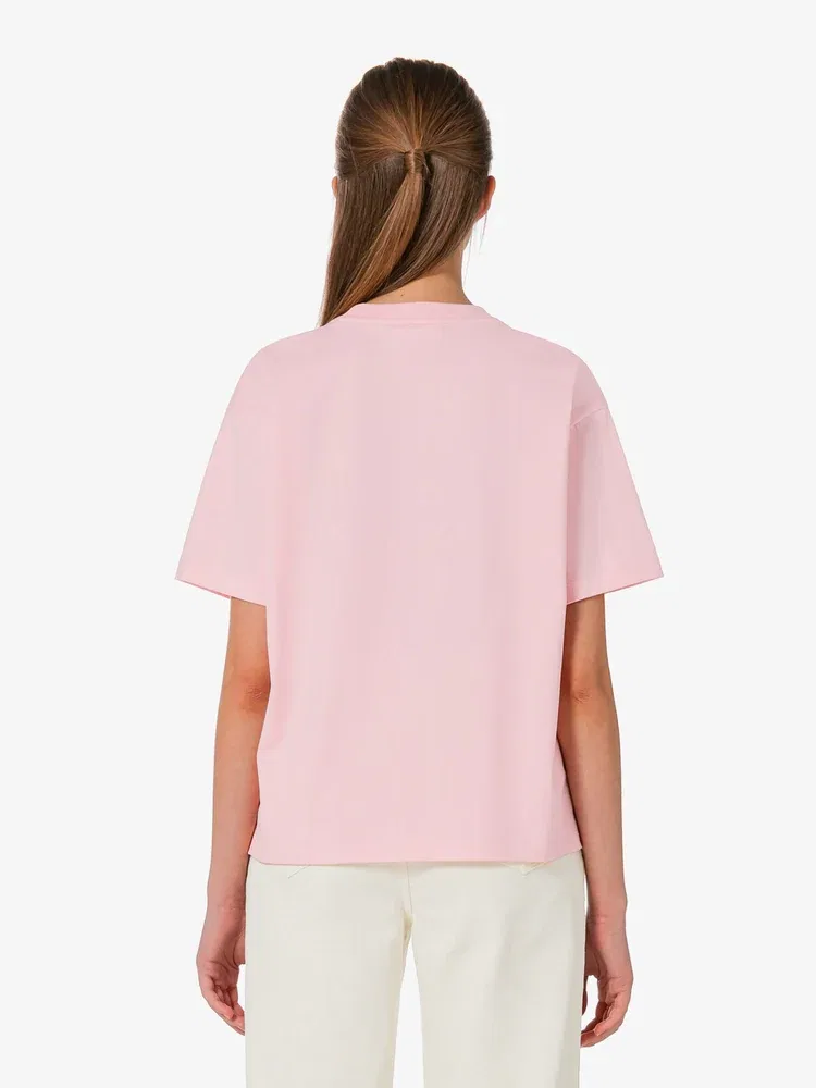 Футболка LACOSTE Color Croc, розовая — фото 3