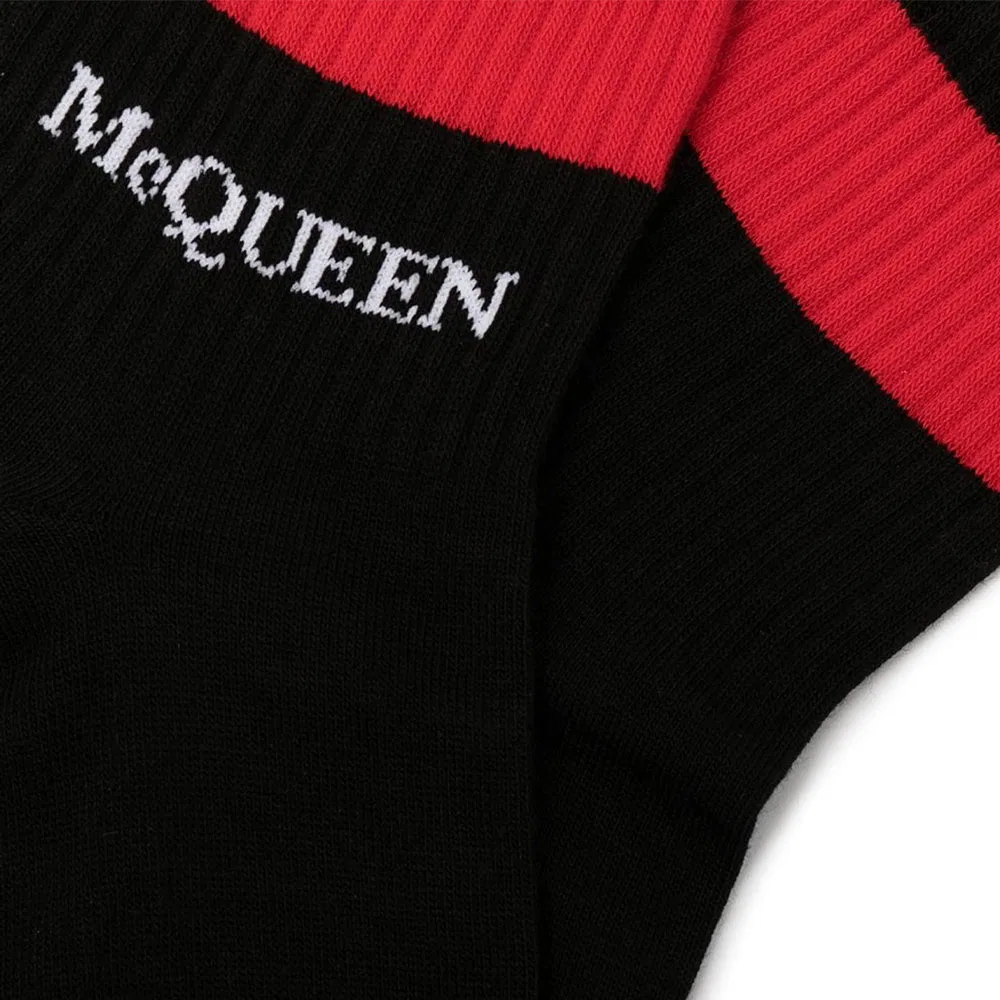 Мужские носки Alexander McQueen, Black — фото 4