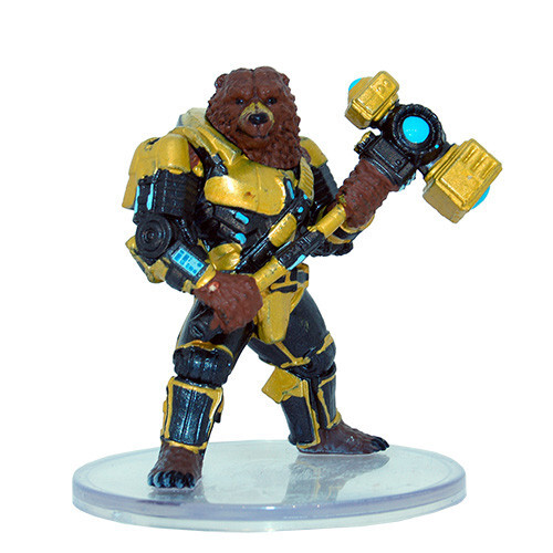 

Миниатюра WizKids/NECA Planets of Peril #16 Uplifted Bear Avenger (U)