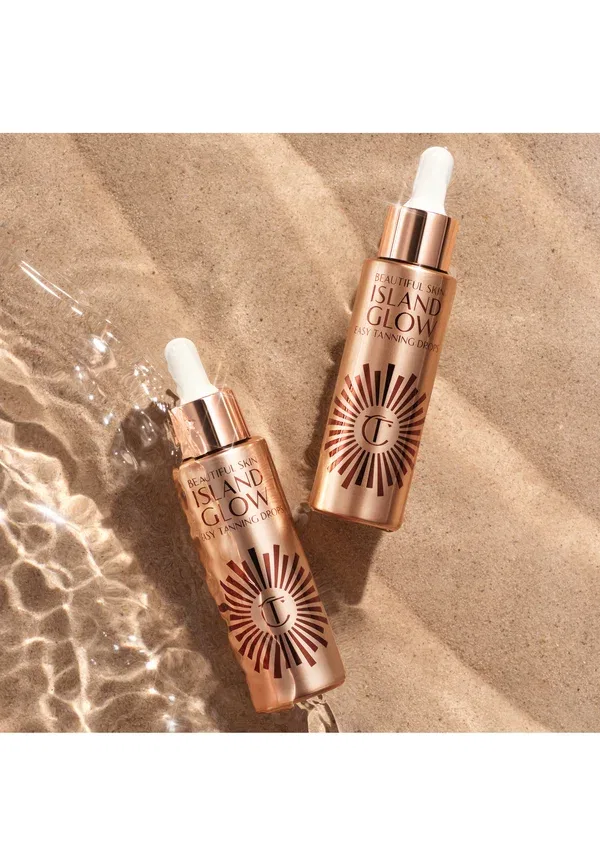 Средство для автозагара Beautiful Skin Island Glow Easy Tanning Drops - автозагар 30 мл Charlotte Tilbury — фото 4