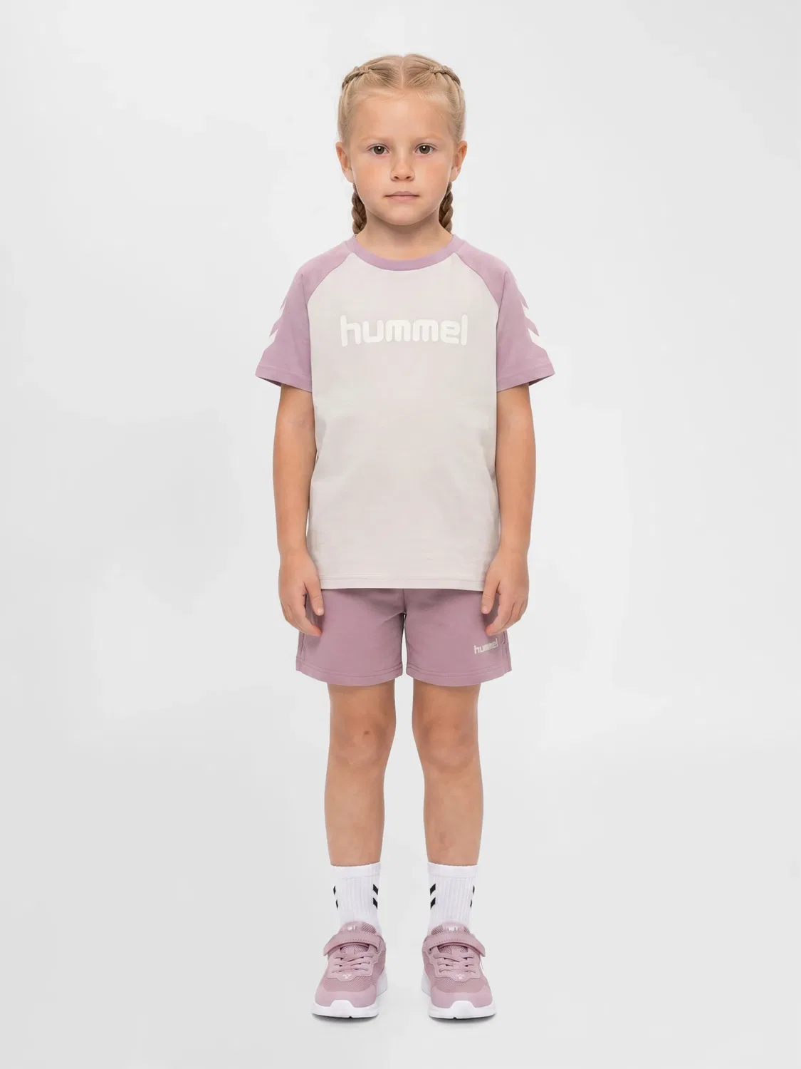 Шорты детские Hummel Hmljr Light, серый — фото 2