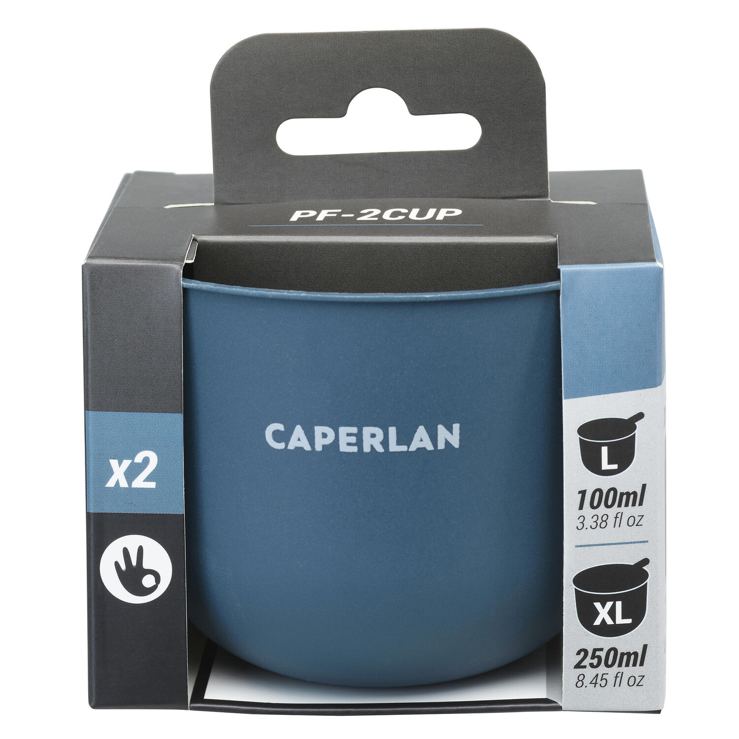 

Чашка для кормления PF-2Cup 100 мл / 250 мл 2 шт. CAPERLAN