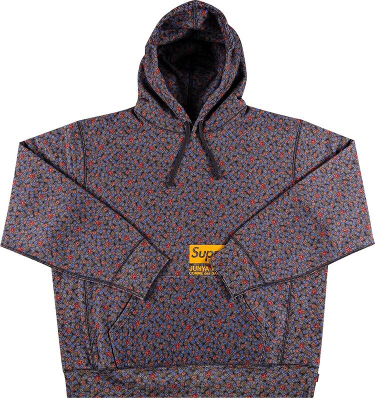 

Толстовка Supreme x Junya Watanabe x Comme des Garçons MAN Hooded Sweatshirt 'Black Flowers', разноцветный, Серый, Толстовка Supreme x Junya Watanabe x Comme des Garçons MAN Hooded Sweatshirt 'Black Flowers', разноцветный