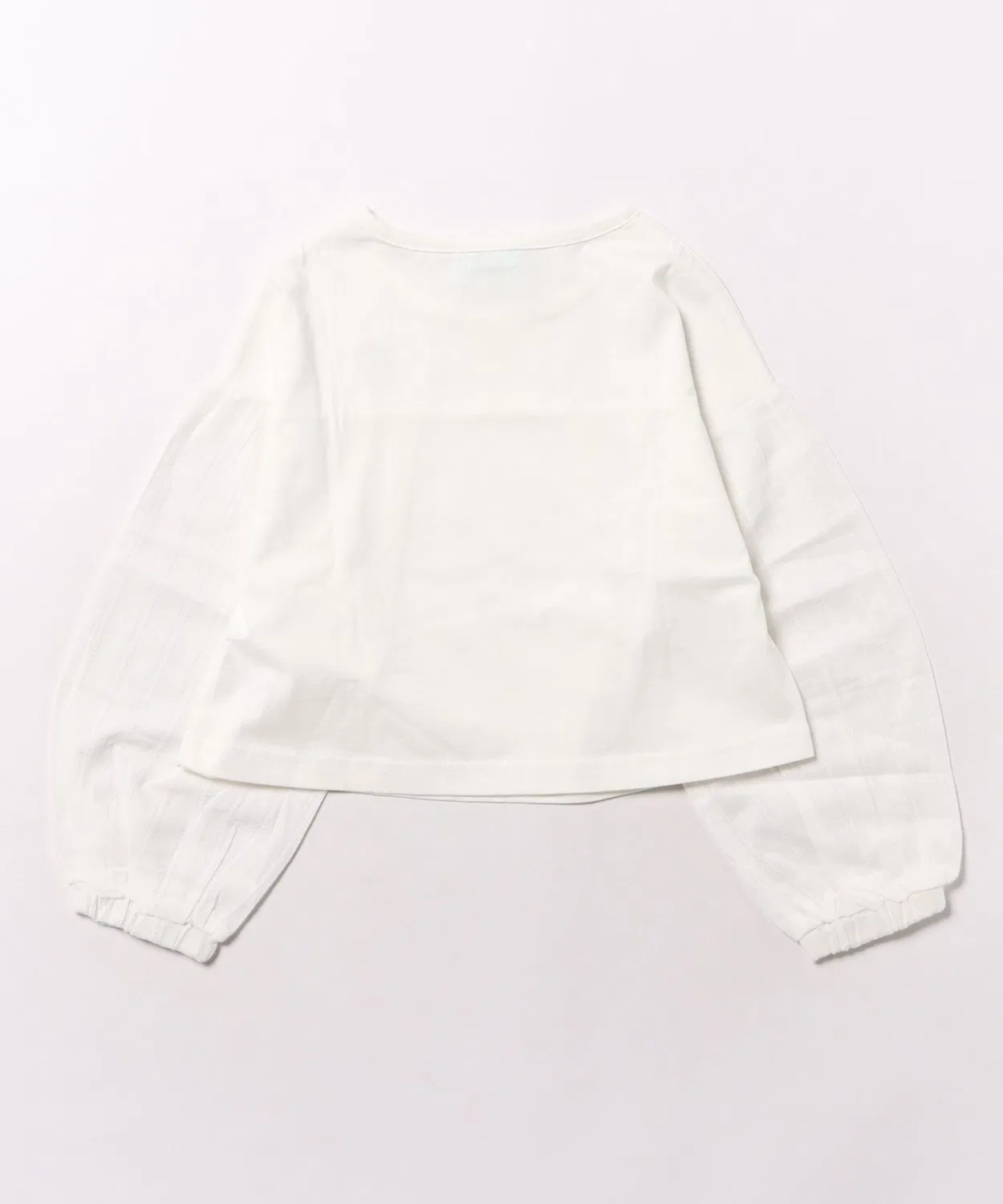 Детская туника с пайетками и вышивкой клубники, с длинным рукавом hakka kids, Off White — фото 2