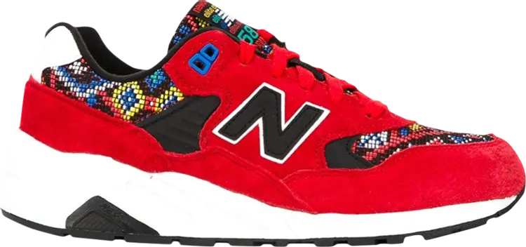 

Кроссовки New Balance Wmns 580 Elite 'Considered Chaos - Aztec Red', красный