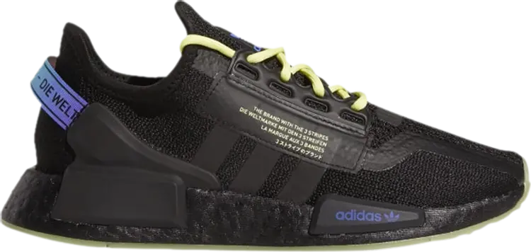 

Кроссовки Adidas NMD_R1 V2 J 'Black Sonic Ink', черный