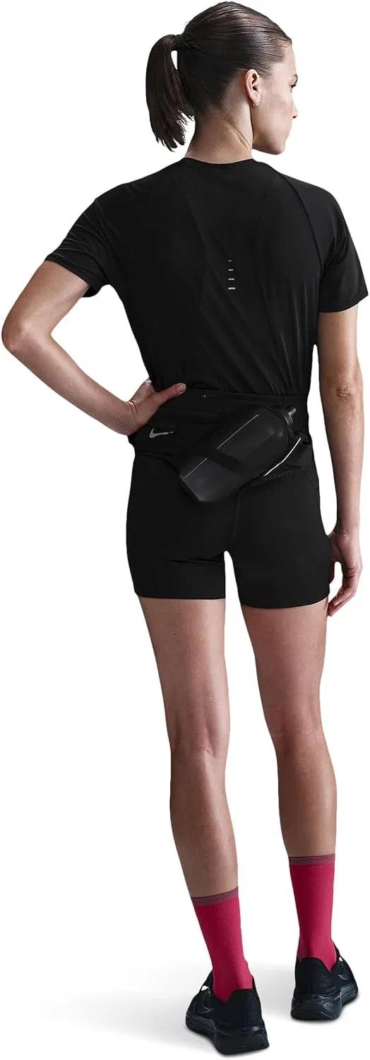 Женская беговая футболка Swift Dri-fit Nike, Black/Reflective Silver — фото 3
