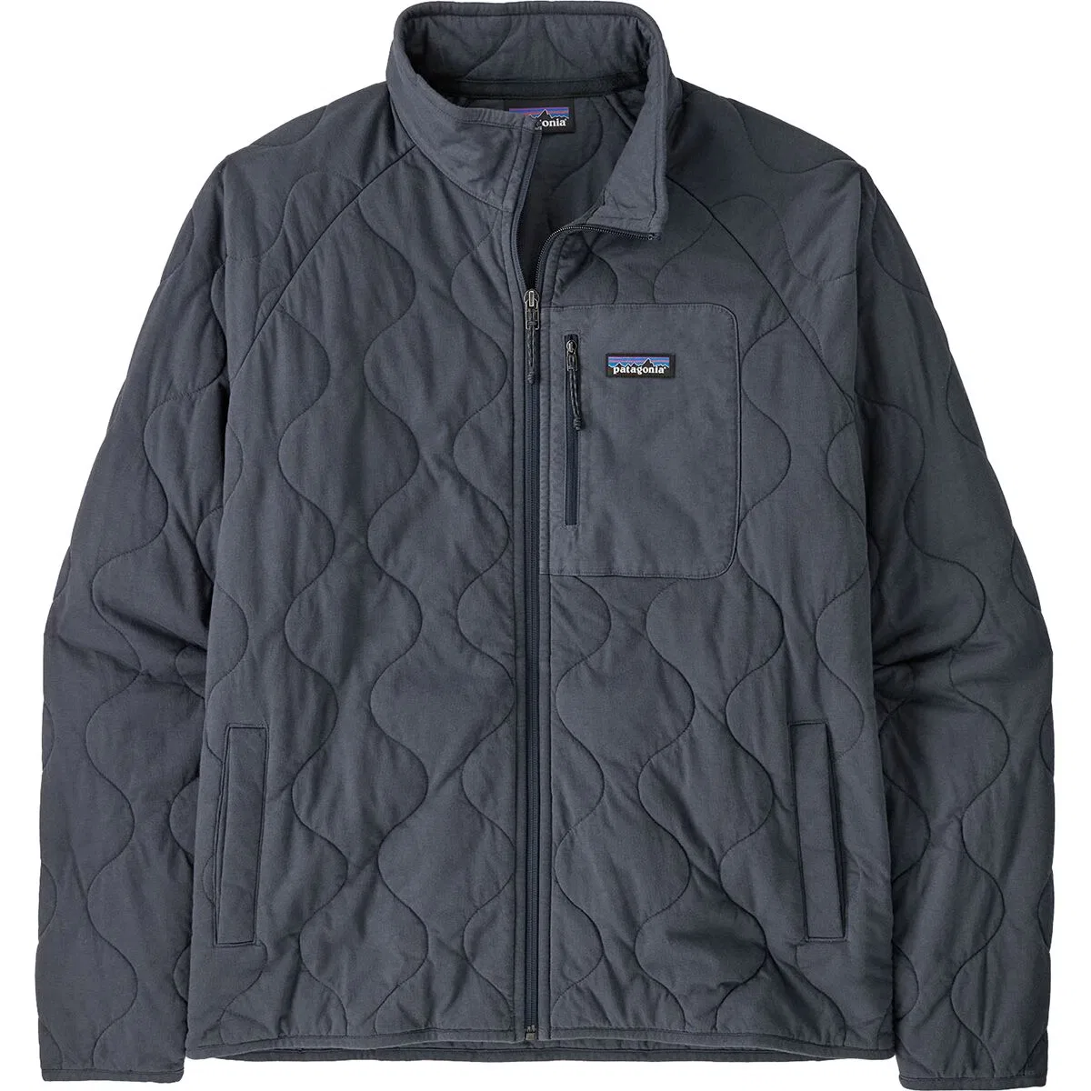 Мужская куртка стеганая Patagonia, Smolder Blue — фото 3