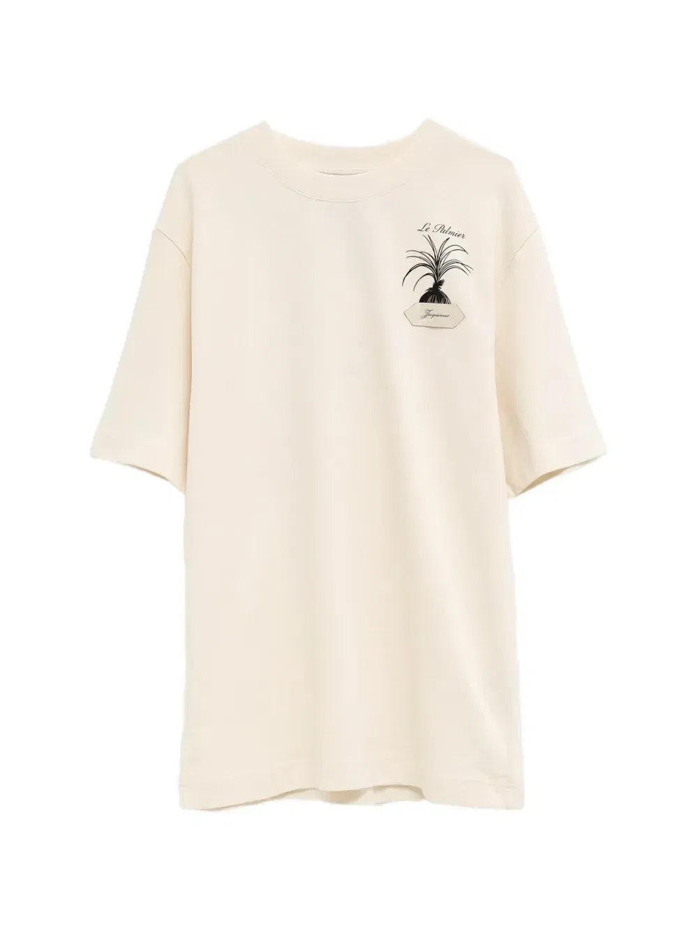 Футболка «Пальмира» Jacquemus, бежевый