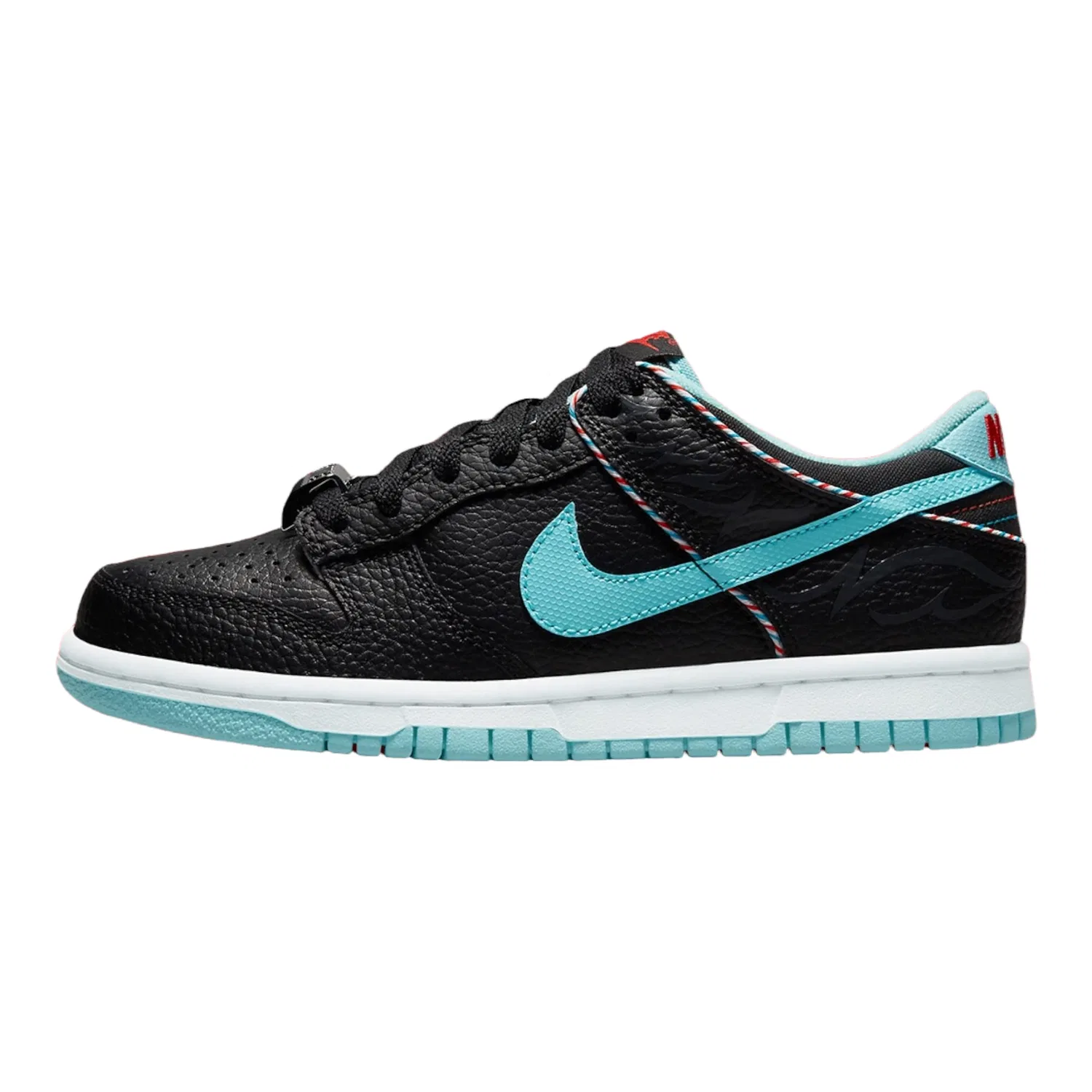 Детские кроссовки для мальчиков с принтом NIKE Dunk Low NIKE, Turquoise