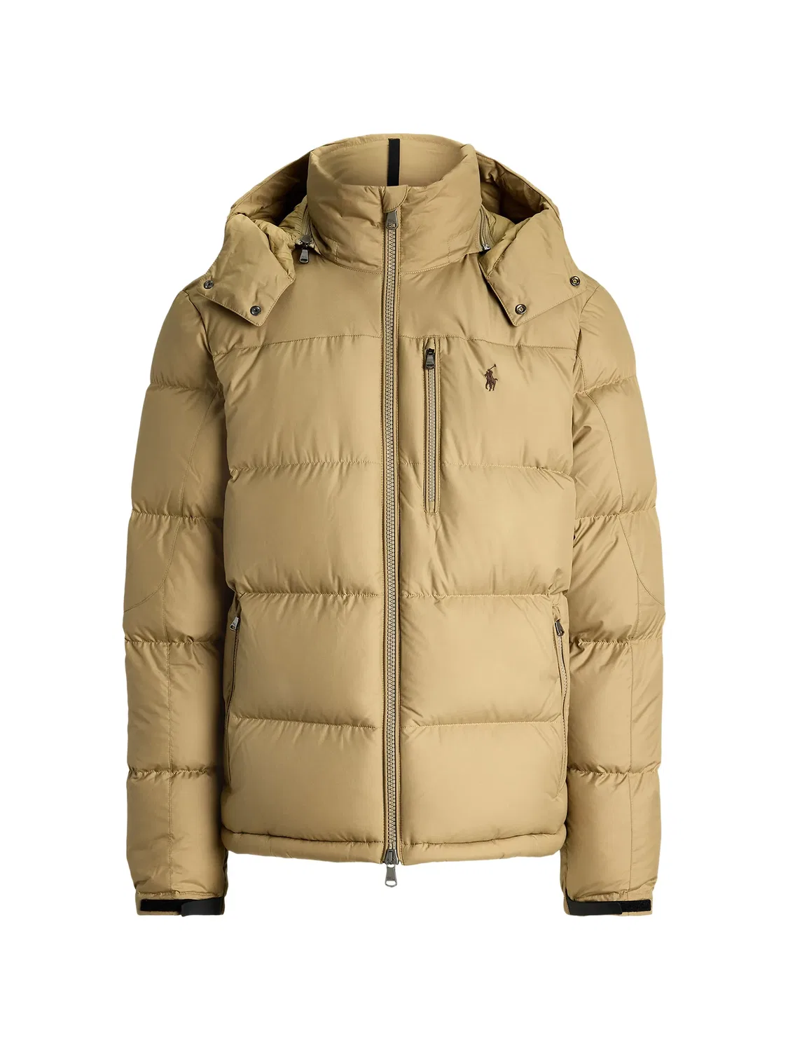 Polo Ralph Lauren Стеганая куртка с капюшоном, нейтральные тона