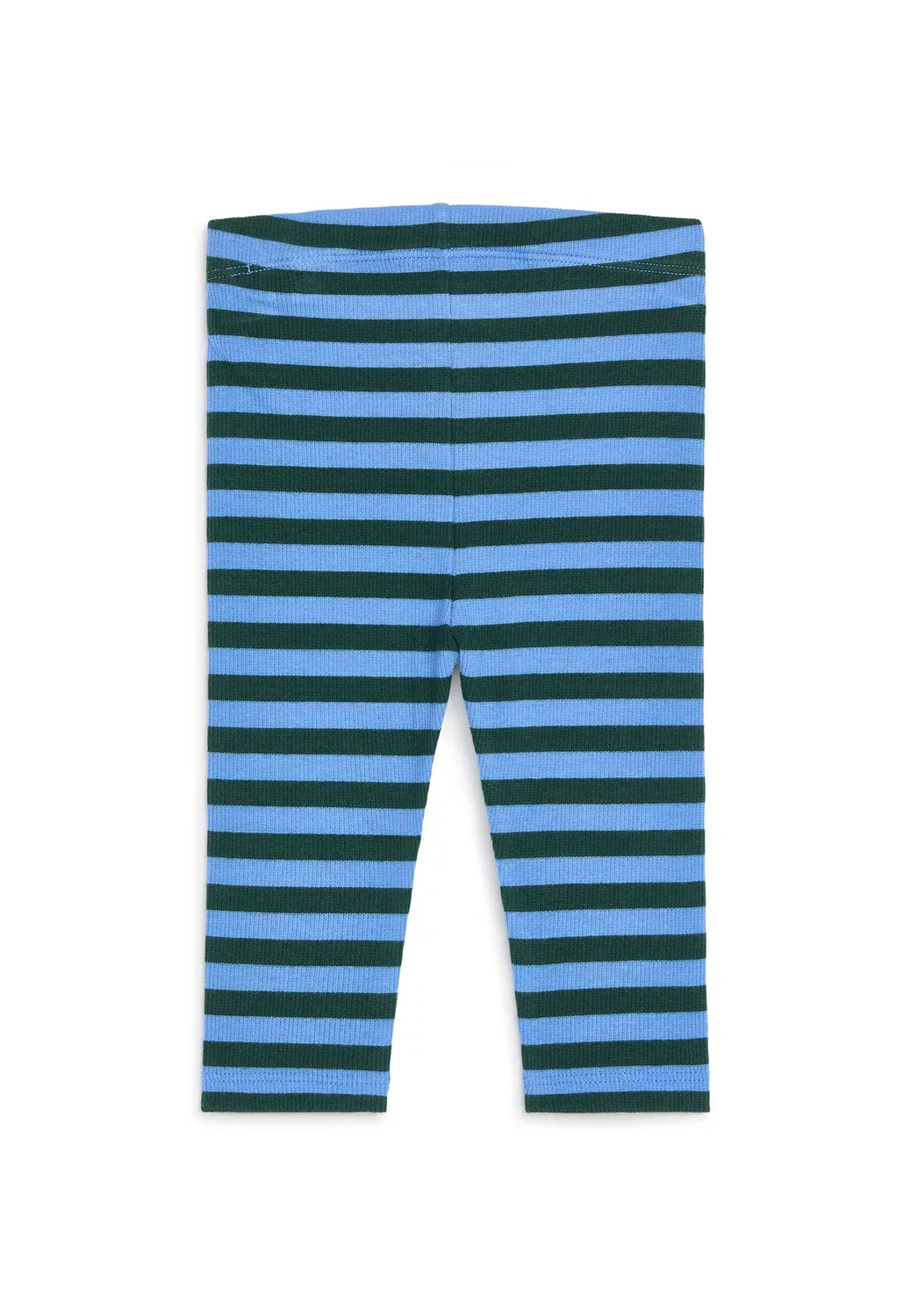 Ребристые леггинсы - леггинсы - брюки Arket, Blue Green — фото 2