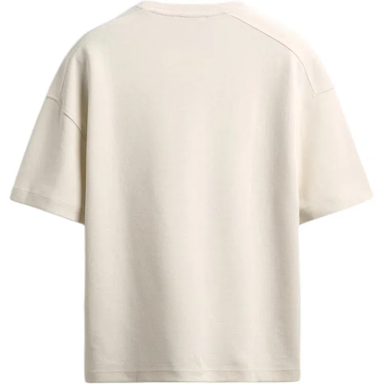 Мужская футболка с круглым вырезом Frosted White ZARA, Frosted White — фото 3