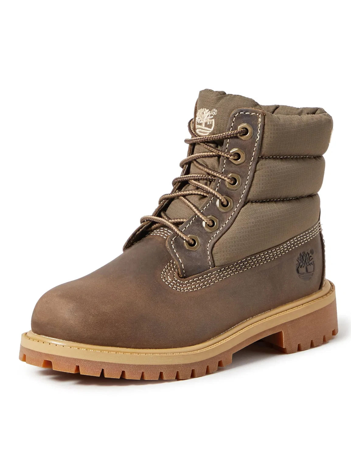 Детские ботинки Timberland, Olive Green Full Grain