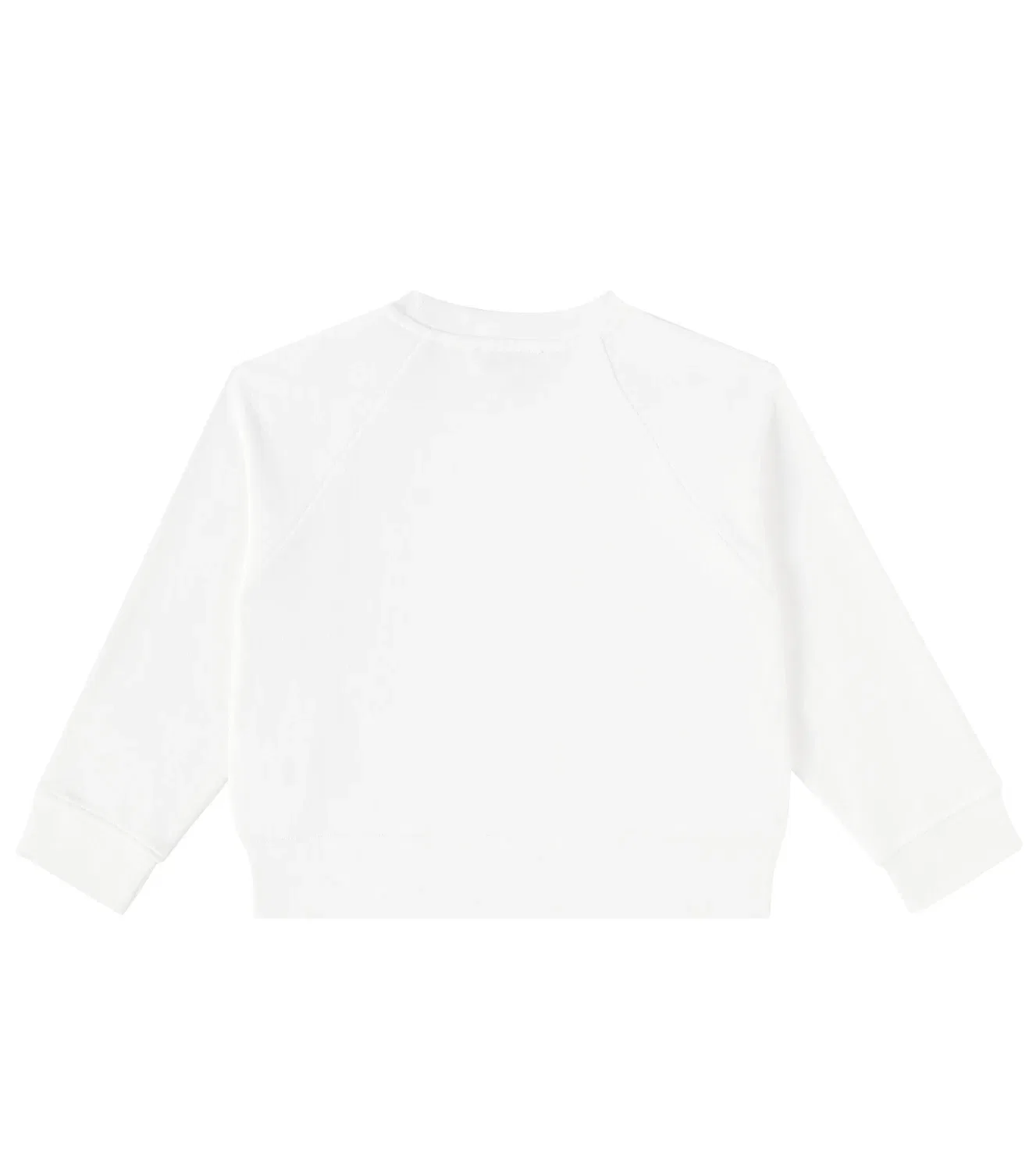Свитер крупной вязки в косу Stella Mccartney Kids, белый — фото 4