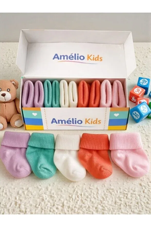 Детские носки из органического хлопка Amélio Kids, Multicolor — фото 3