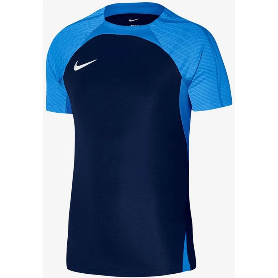 Футболка спортивная мужская Nike Dri-FIT Strike III Jsy Ss, DR0889-411, Темно-синий
