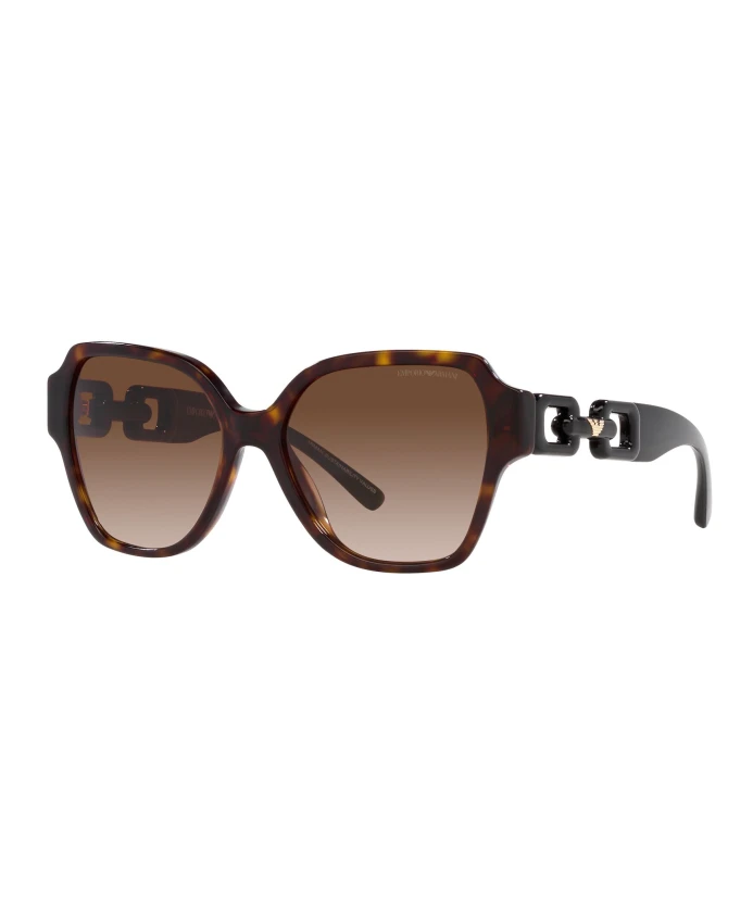 

Солнцезащитные очки ea 4208 Emporio Armani, коричневый