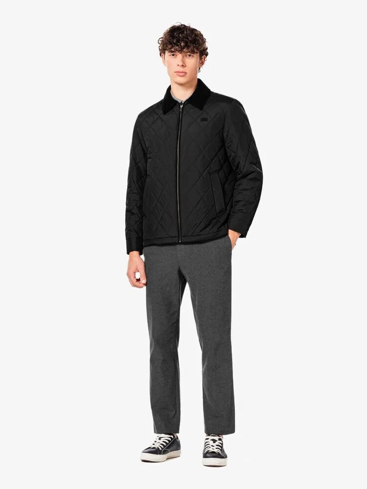 Брюки из шерстяной фланели LACOSTE, Grey