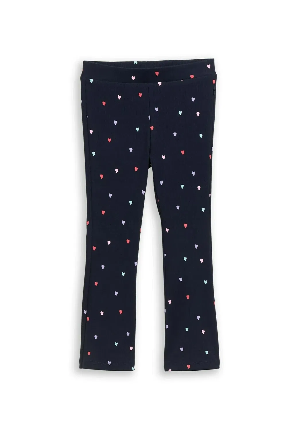 Леггинсы-Клеш Hosen & chino с принтом Herz - леггинсы - брюки Tom Tailor, Navy Colorful Heart