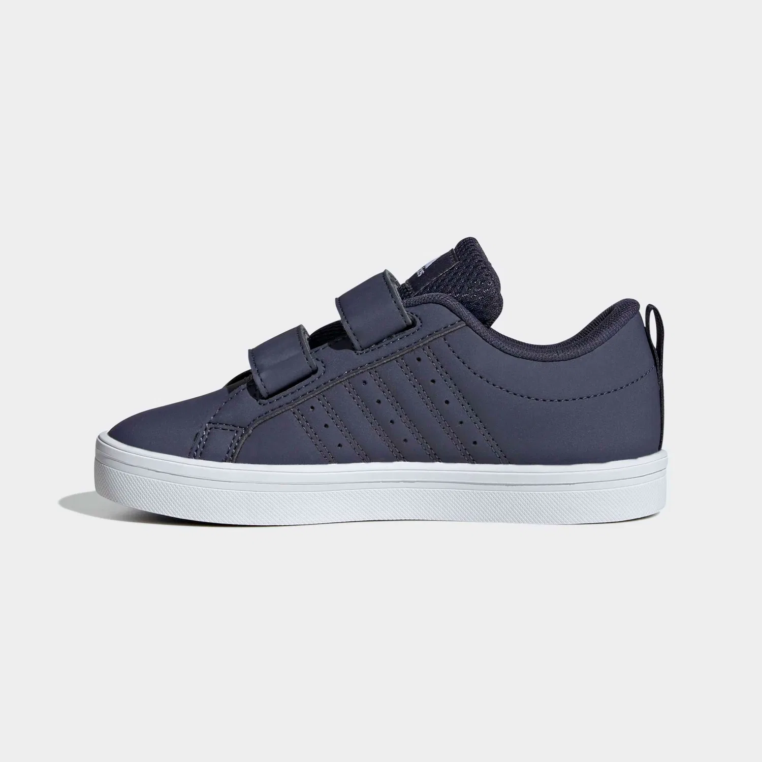 Детские кроссовки с липучками Adidas VS PACE 2.0 CF C, Shadow Navy/White/Black — фото 3