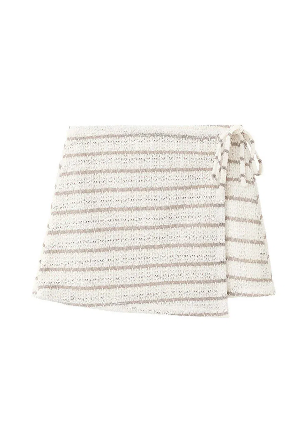 Подростковая мини-юбка Mango Kids, Beige — фото 4