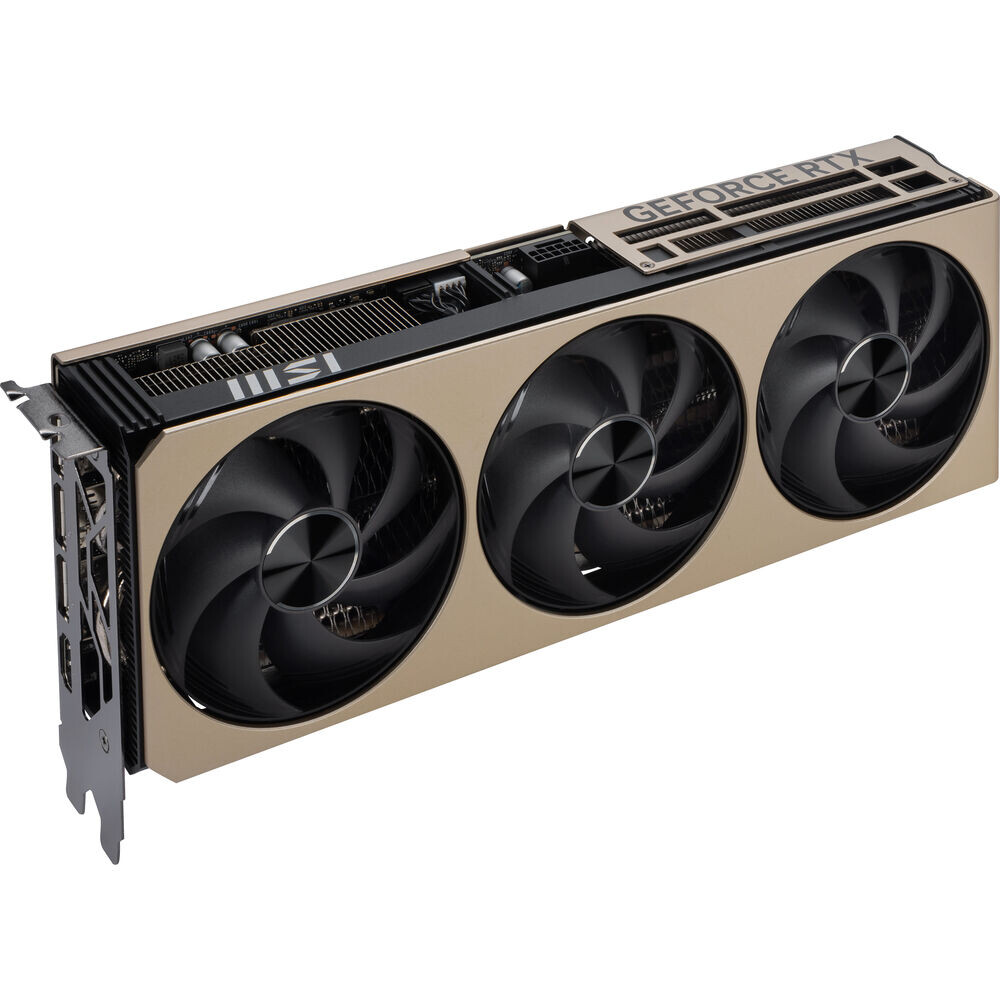 

Видеокарта MSI GeForce RTX 5080 INSPIRE 3X OC, 16Гб, золотой