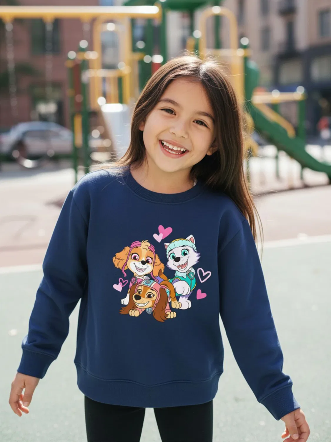 Свитшот с длинным рукавом Skye & Co. Paw Patrol, синий — фото 3