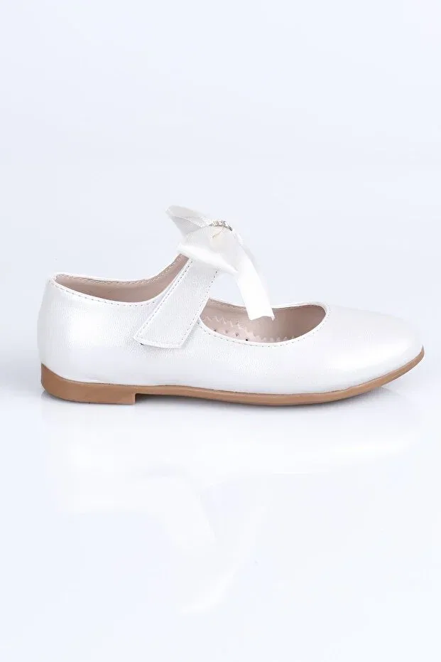 Детские балетки для девочек из искусственной кожи Sema Kids, Beige