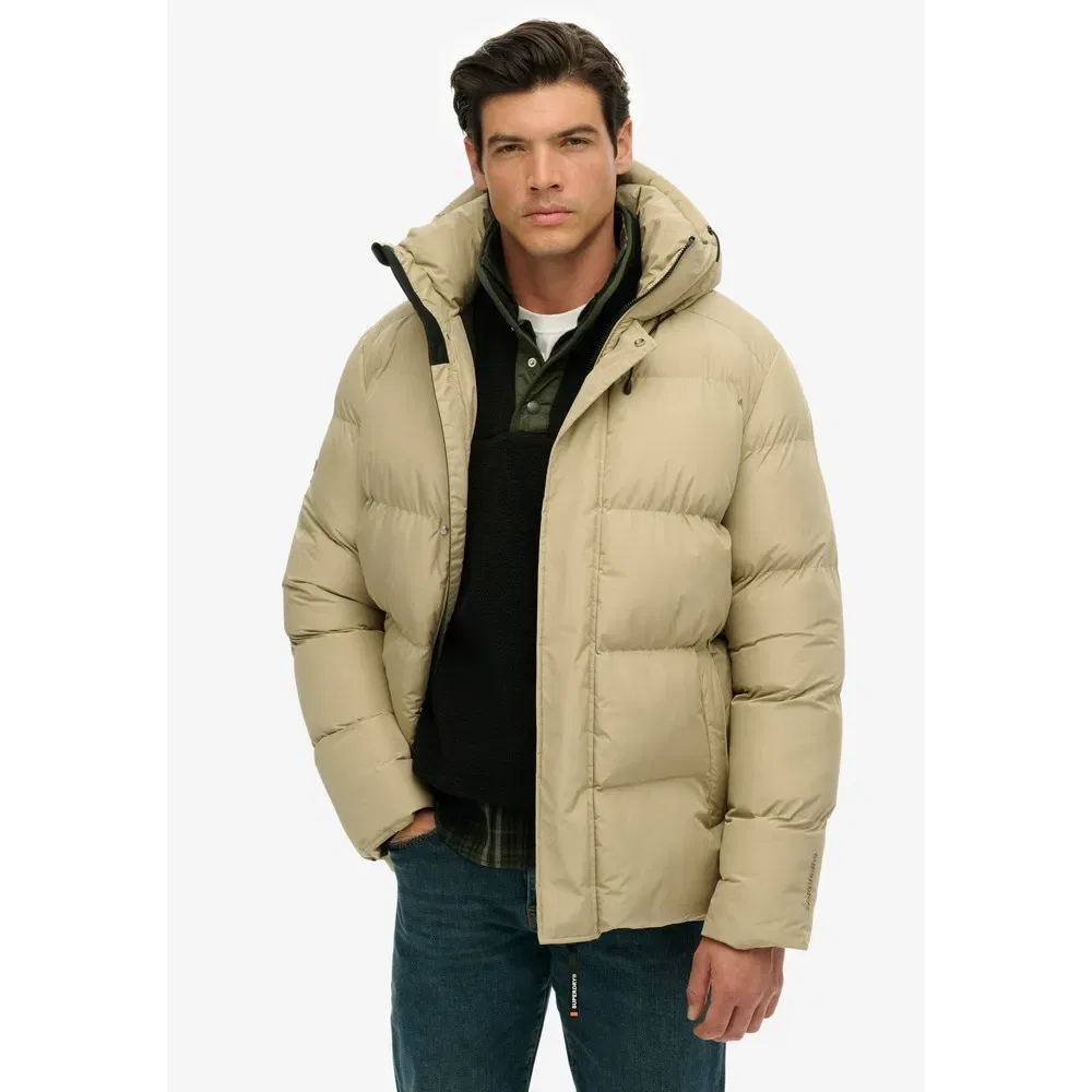 Куртка утепленная Superdry 5 Baffle Sports Superdry, бежевый — фото 4