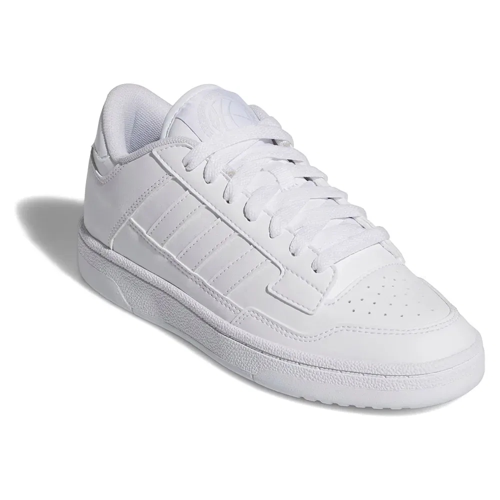Детские кроссовки с липучками Rapid Court Adidas, White — фото 4