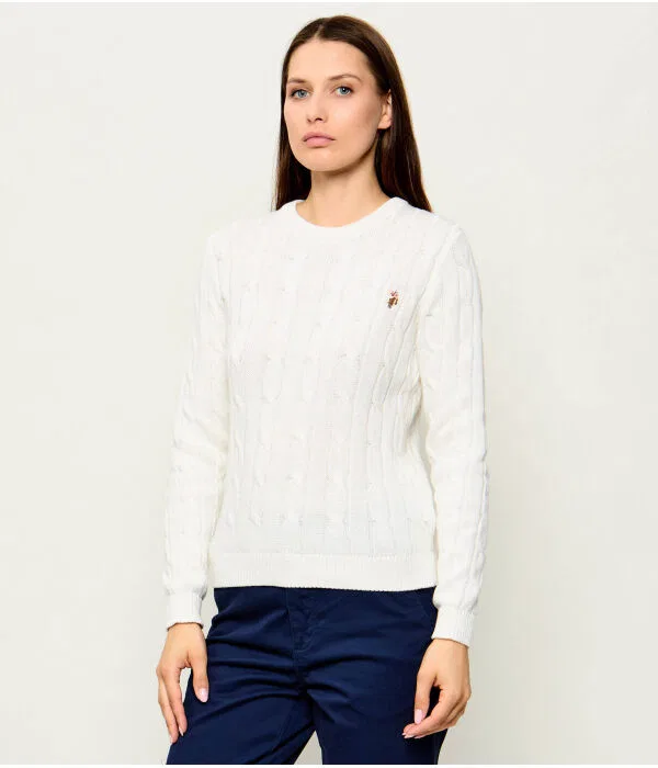 Женский джемпер Regular Fit U.S. Polo Assn., Écru