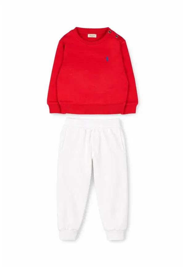 Комплект спортивных костюмов хлопковый Set Tru Trussardi Junior, red, красный