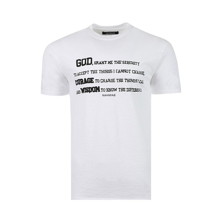 

Футболка Nahmias Serenity T-Shirt 'White', белый