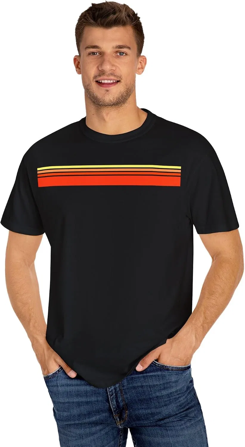 Мужская футболка ретро-стиль Comfort Colors 1717, Black