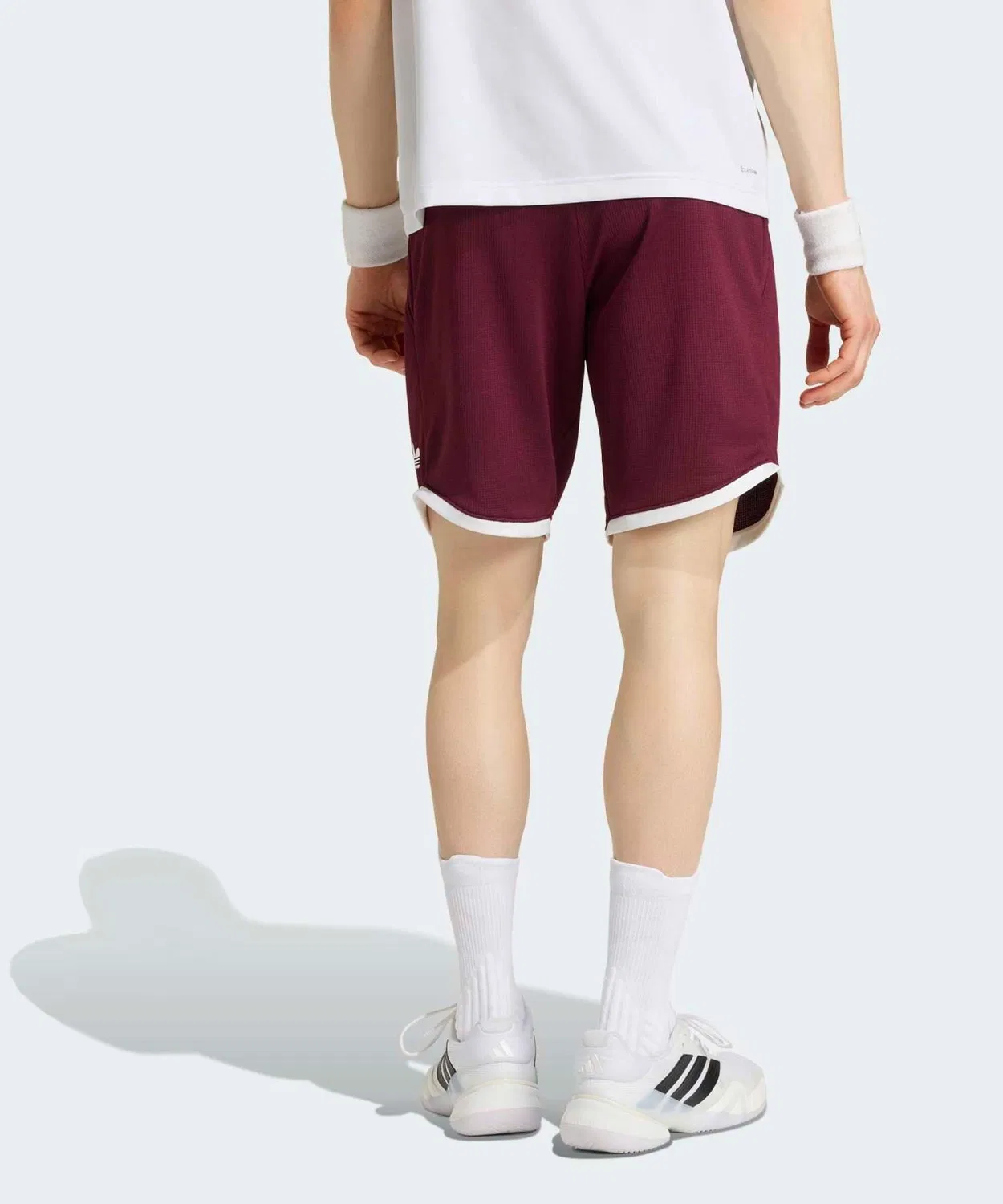 Мужские шорты с технологией Climacool, с контрастной отделкой, Tennis Classics, Adidas, Red — фото 2