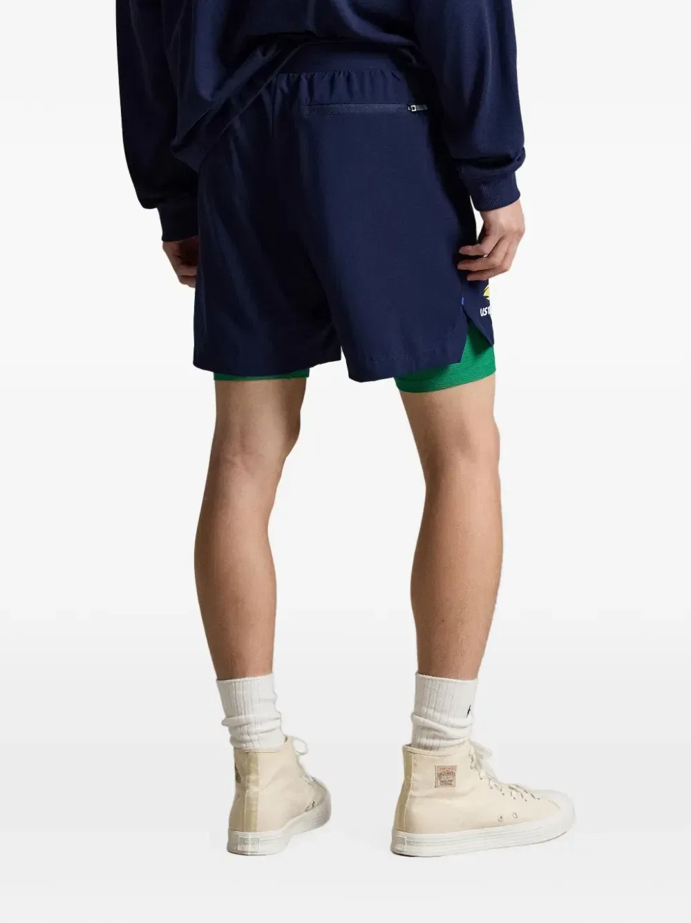 Шорты US Open POLO RALPH LAUREN, синий — фото 4